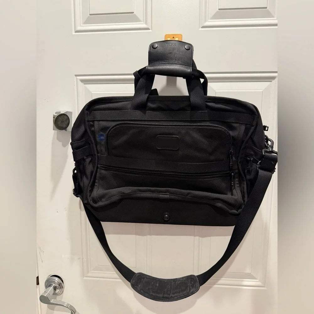 Tumi black nylon